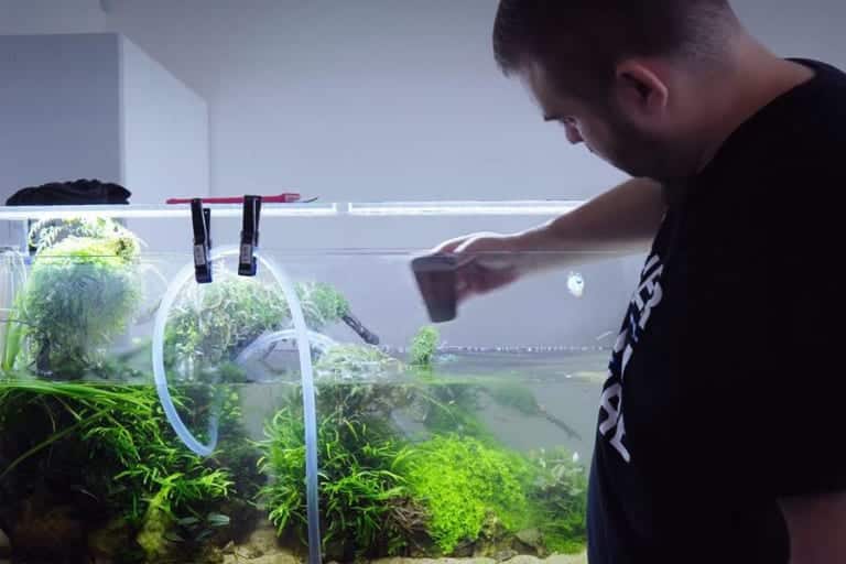 vệ sinh hồ cá cảnh đúng cách tại nhà